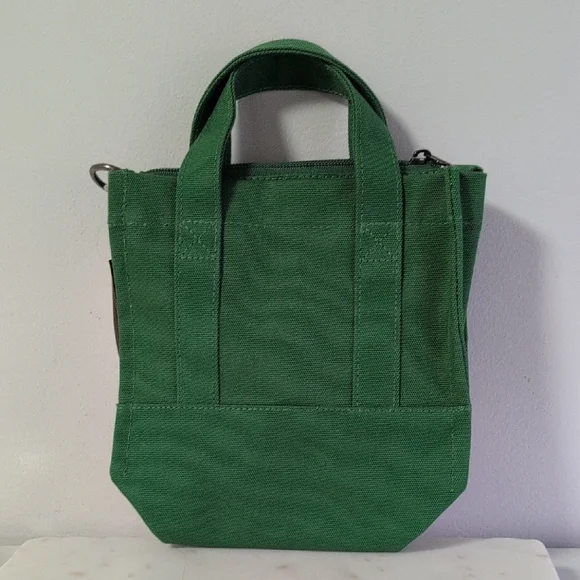 Vans Forest Green Canvas Tote - Picture 2 of 4